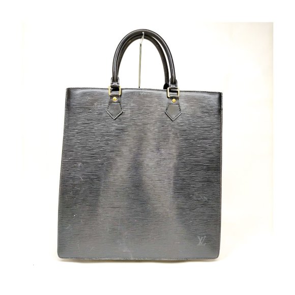Louis Vuitton Sac Plat M59082 Black Epi Leather Tote Bag 11592 - Picture 1 of 9